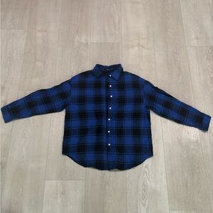 Blue Plaid Flannel